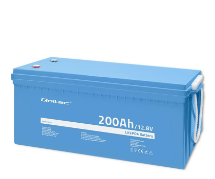 Akumulator LifePo4 Qoltec Akumulator LiFePO4 12.8V 200Ah 2560Wh BMS